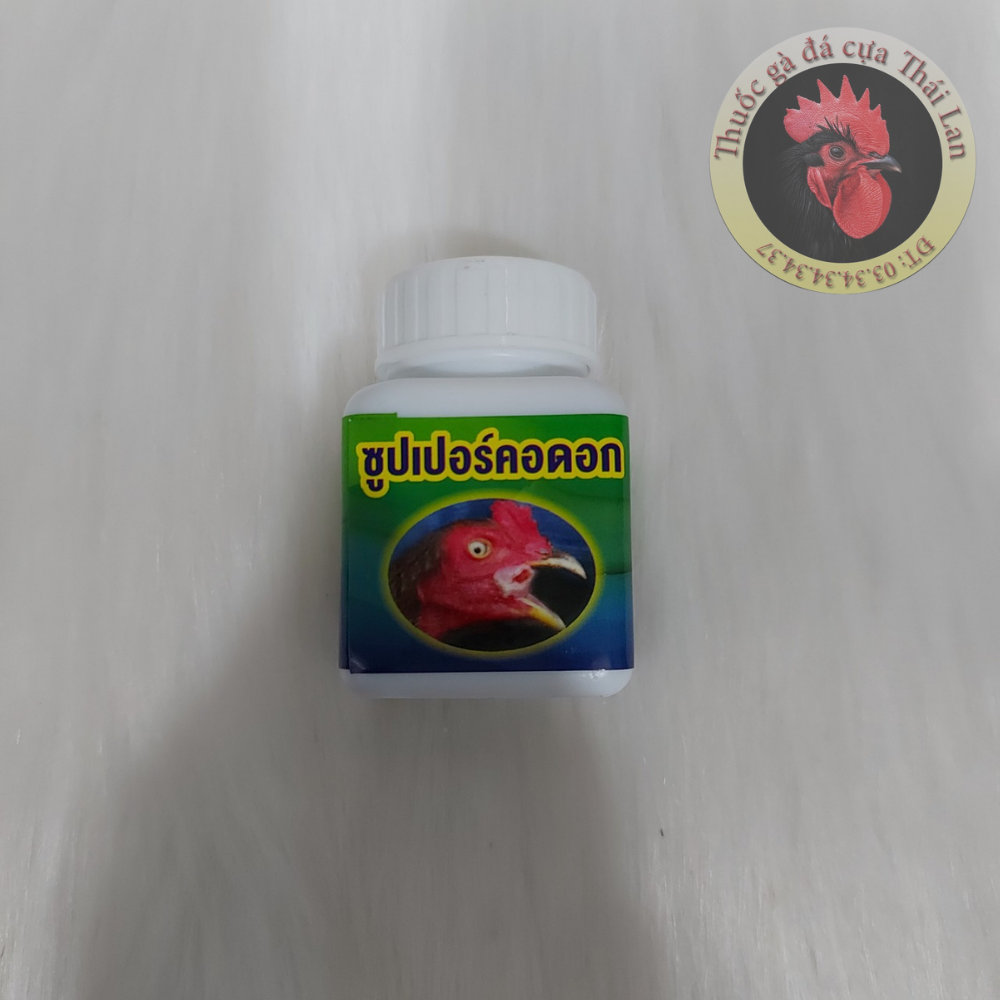 Thuốc gà đá - loại bỏ nấm họng - đẹn họng - 1 hủ 20 viên