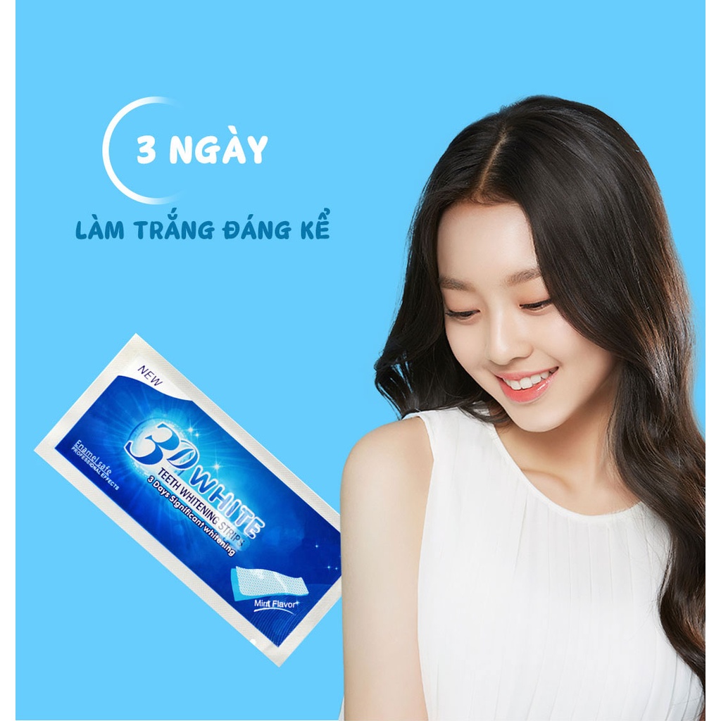 Miếng dán làm trắng răng 3d tiện dụng