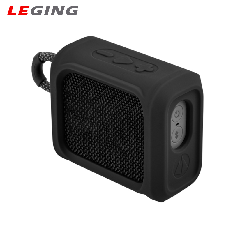 Portable Speaker Protective Sleeve Bracket Silicone Case Compatible For Jbl Go3 Audio Storage Shell Outdoor Stand