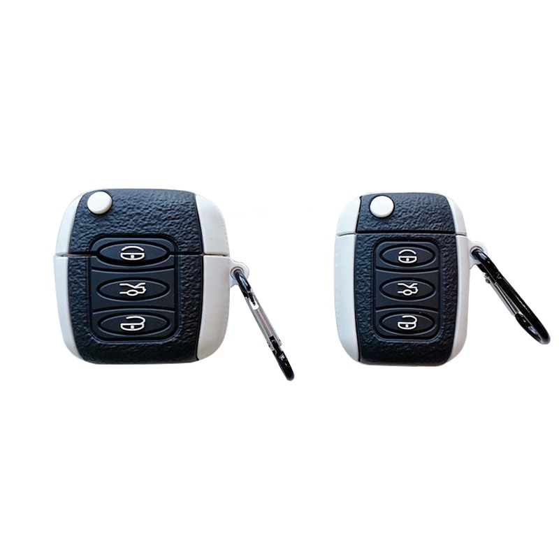 Cute car key Case For Apple Airpods Pro Cover Silicone Earphone Case