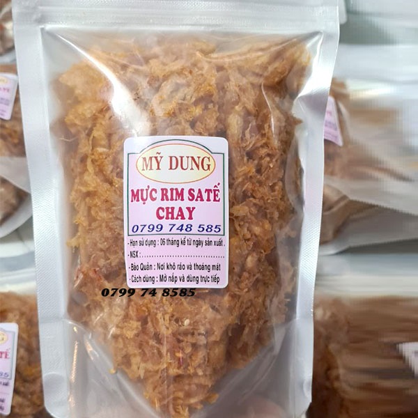 Mực Rim sa Tế Chay 200GR Nhà Làm DATE 6 THÁNG [ SẢN PHẨM RA LÒ MỖI NGÀY]