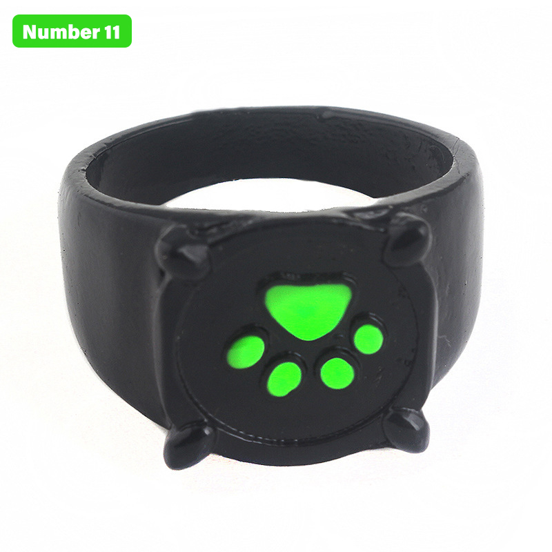 Black Cat Noir Ring Anime Ring Cosplay Costume Rings Jewelry Cat Noir Ring Runrui. 