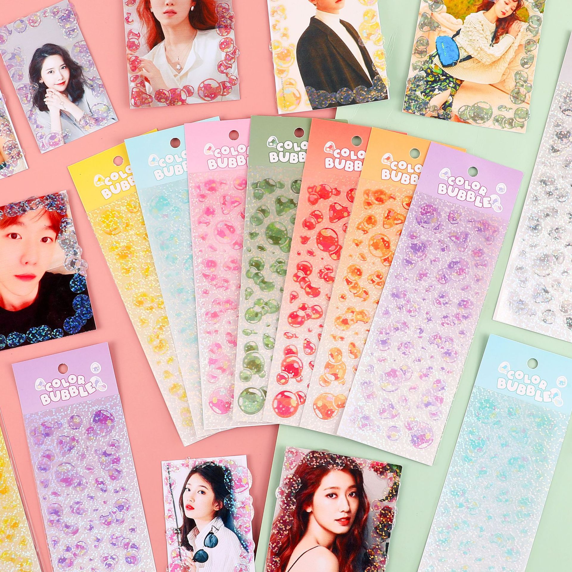 Sticker trang trí Toploader - Dễ thương Bubble - Be Tiny Stationery