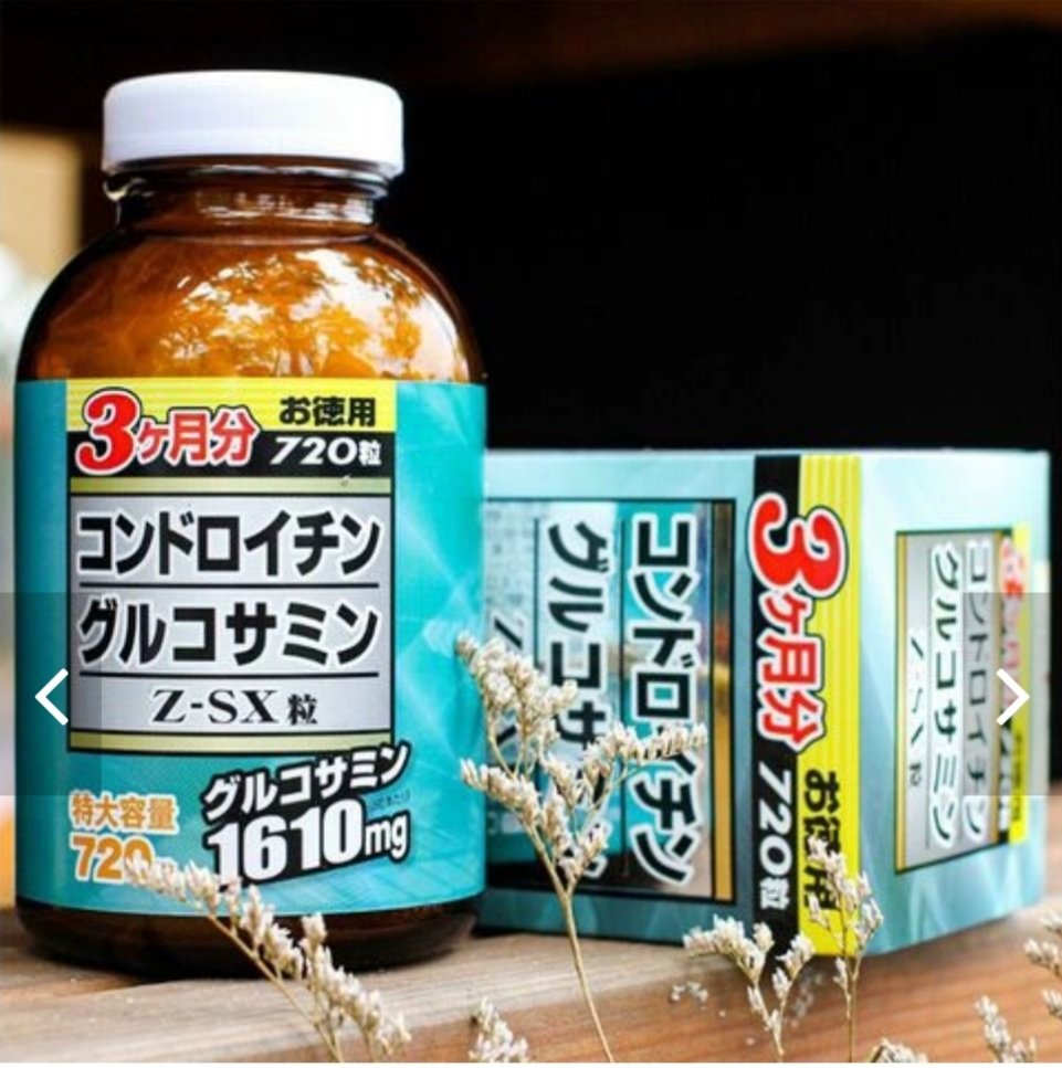 Viên uống bổ xương khớp Glucosamine Chondroitin ZSX (CHÍNH HÃNG Nhật