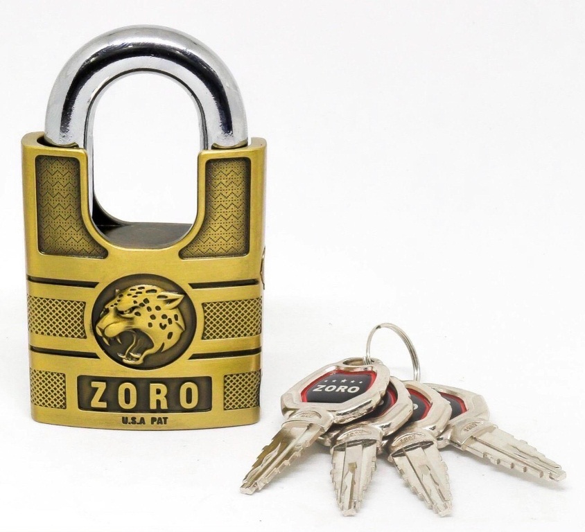 [HCM]Ổ khóa ZORO 6 phân chống cắt đầu con báo