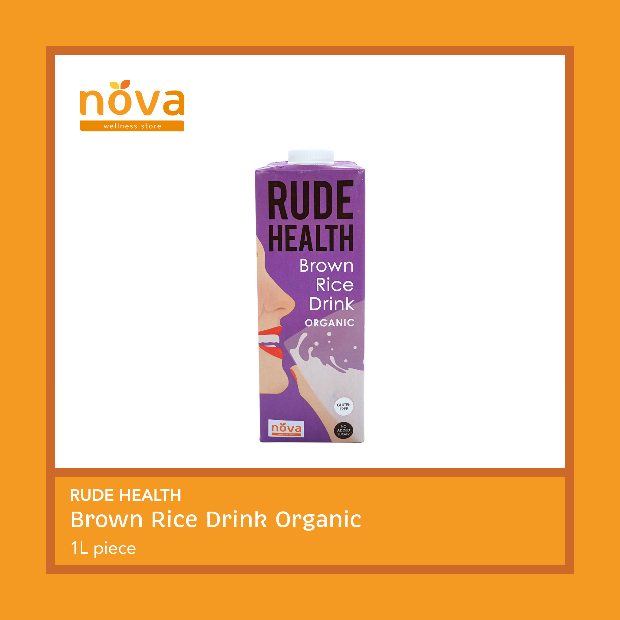 Rude Health Brown Rice Drink Organic 1L (pc) Lazada PH
