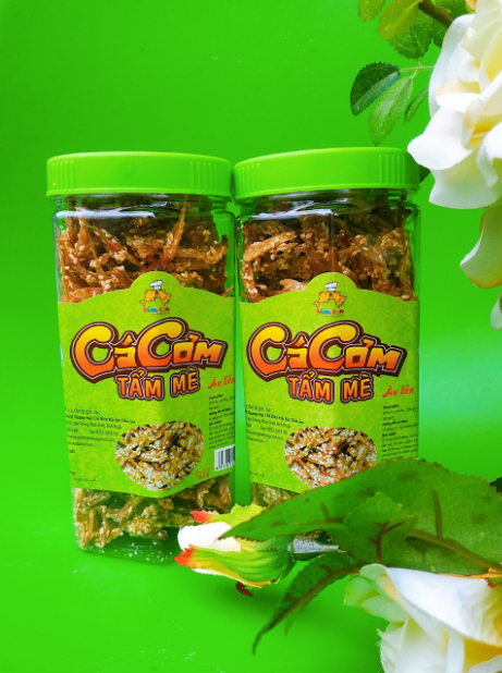 CÁ CƠM TẨM MÈ ĐẦM SEN - 150gr