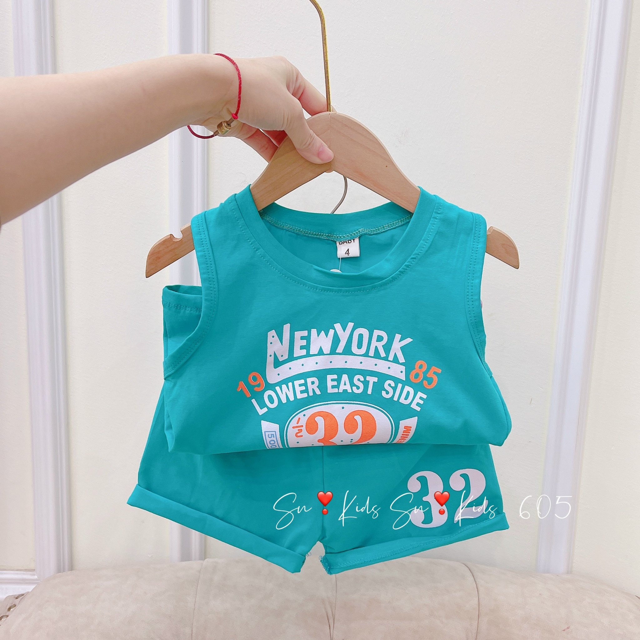Đồ bộ đũi cao cấp cho bé trai 8-20kg