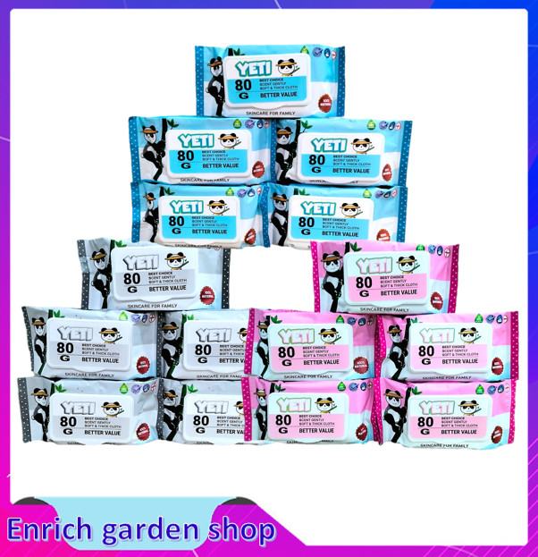 (Hỏa Tốc HCM)Combo 5 Bịch Khăn Giấy Ướt YeTi Thái Lan Không Mùi 80gr