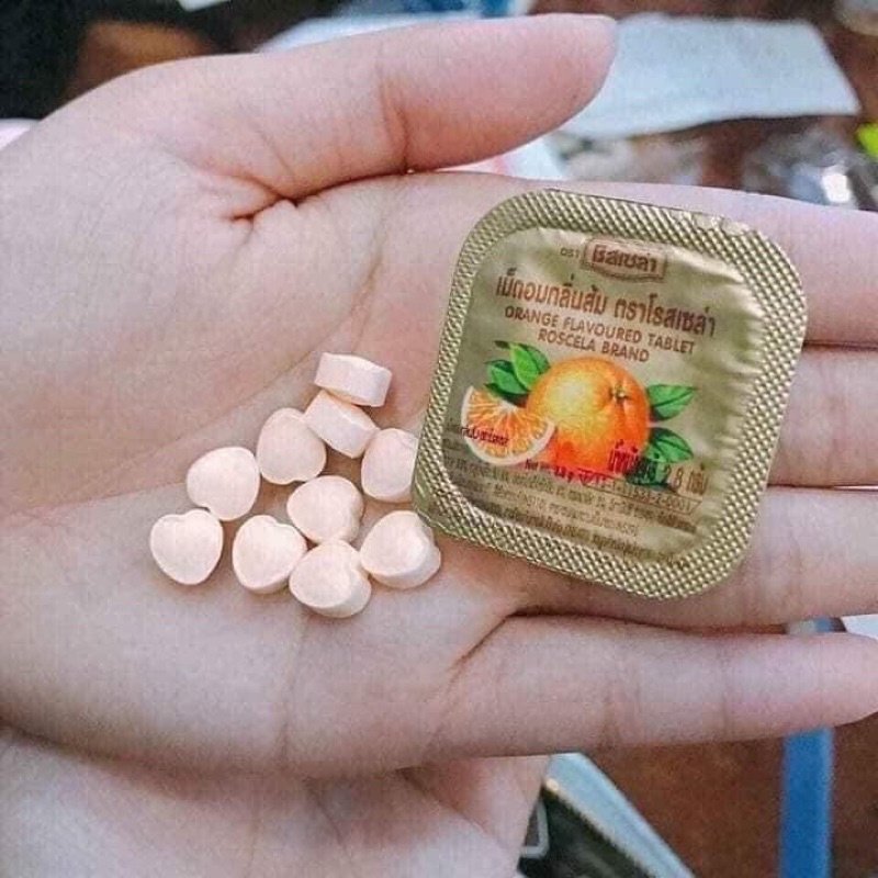 HCM - Kẹo cam C hình trái tim Thái lan