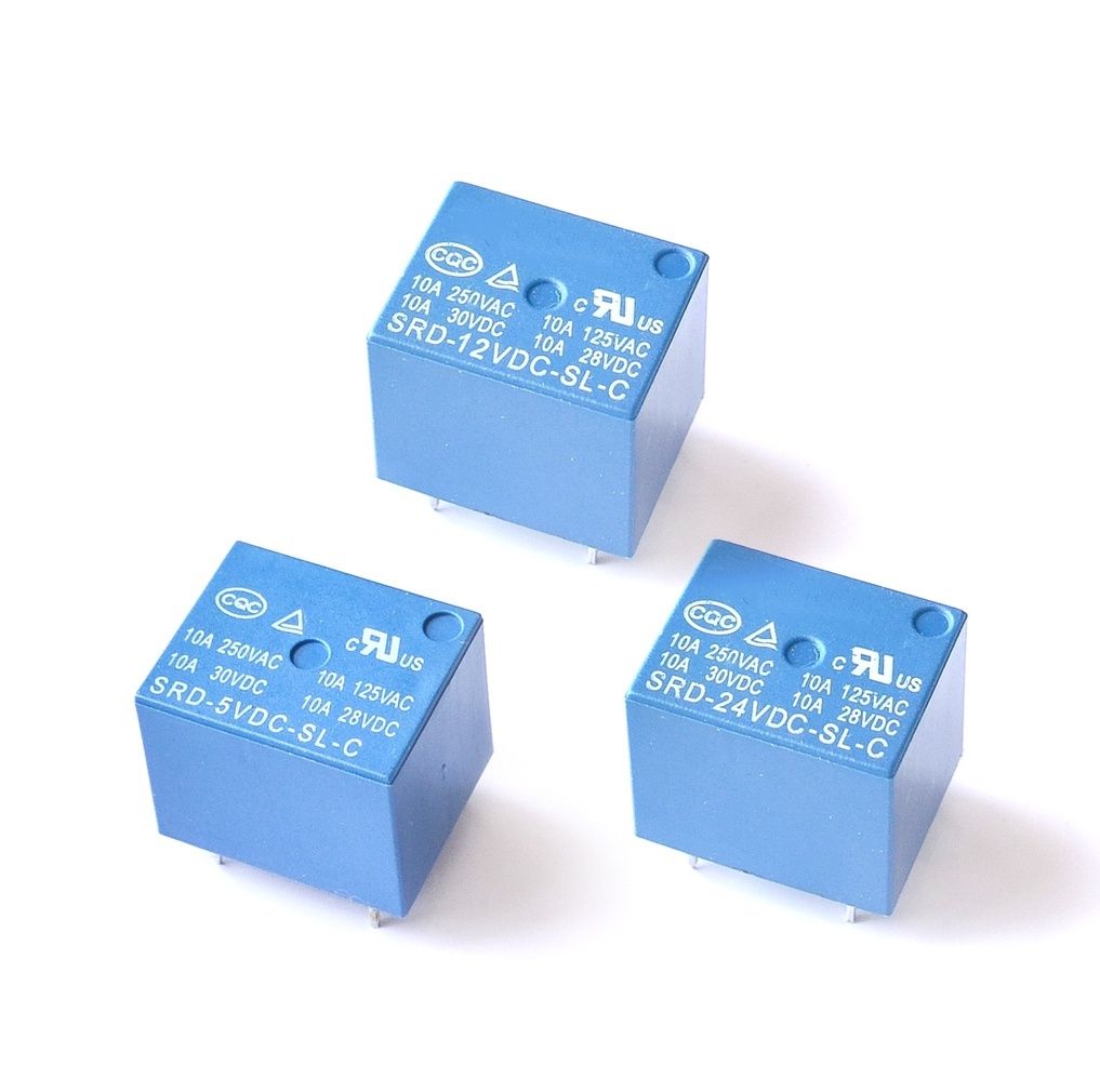 Relay 5 chân 5V/12V/24V Loại Tốt