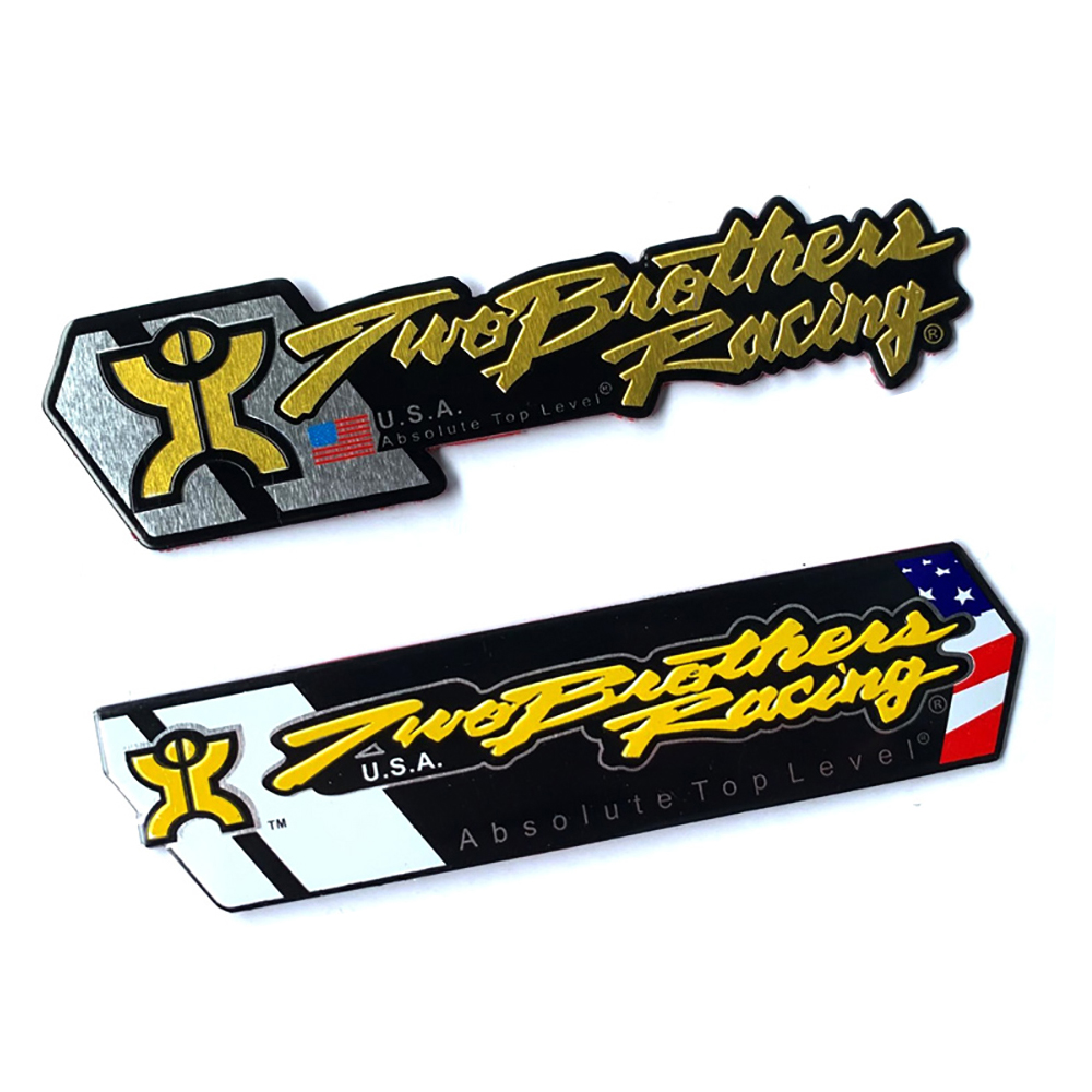 Muffler Sticker Motorcycle 2pcs Exhaust Pipes Decal Sticker 3d Heat-Resistant Muffler ...