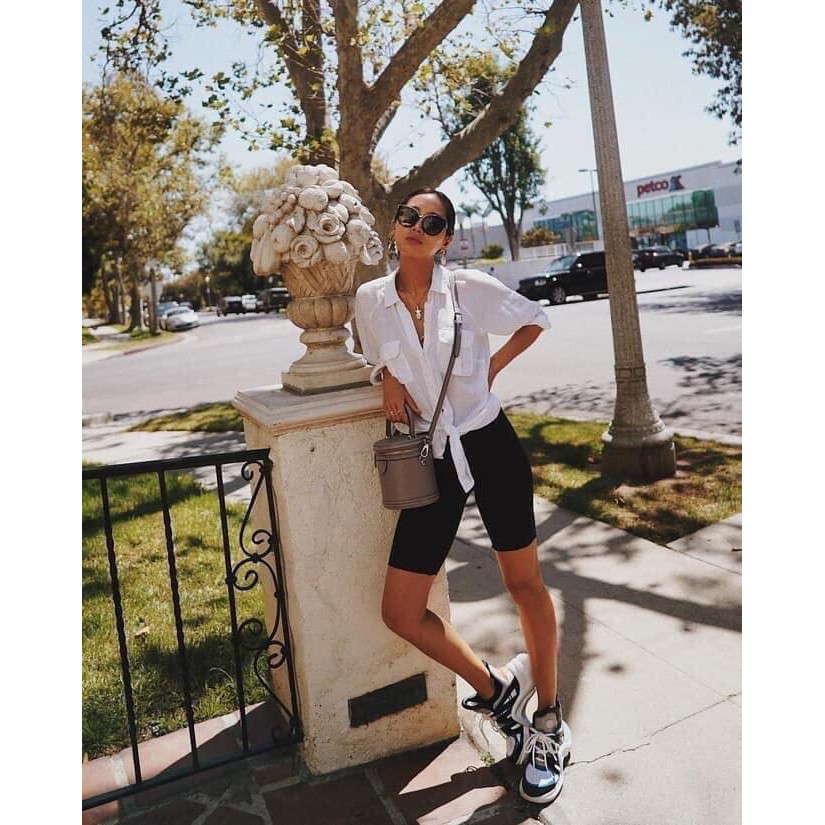 Quần LEGGING LỬNG nâng mông TÚI ZIP ASOS