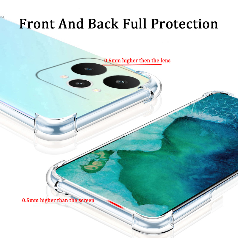 Phone case Realme 15 Pro Soft Transparent Full Protection shockproof Armor Back Cover Realme 15 Pro Plus Case.