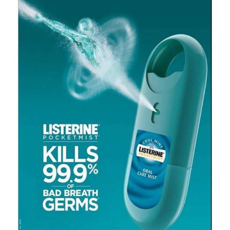 Xịt thơm miệng Listerine Pocketmist (7.7ml) - USA