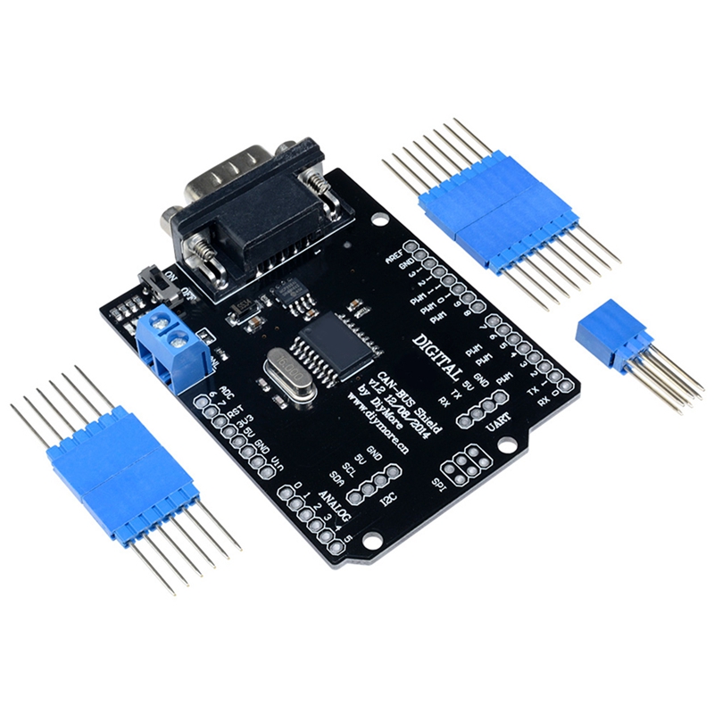 MCP2515 Development Board SPI Interface Connector Expansion Controller Module DC 5V-12V for Seeeduino
