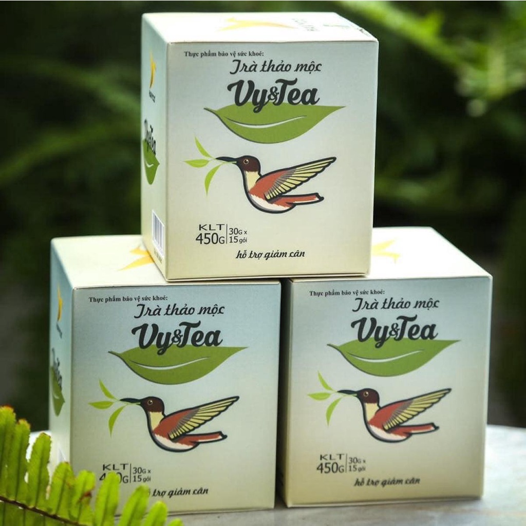 GIAM CÂN VY VA TEA (15 gói, đủ tem. date mới)