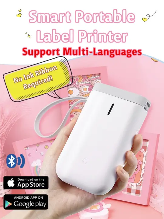 label printer phone