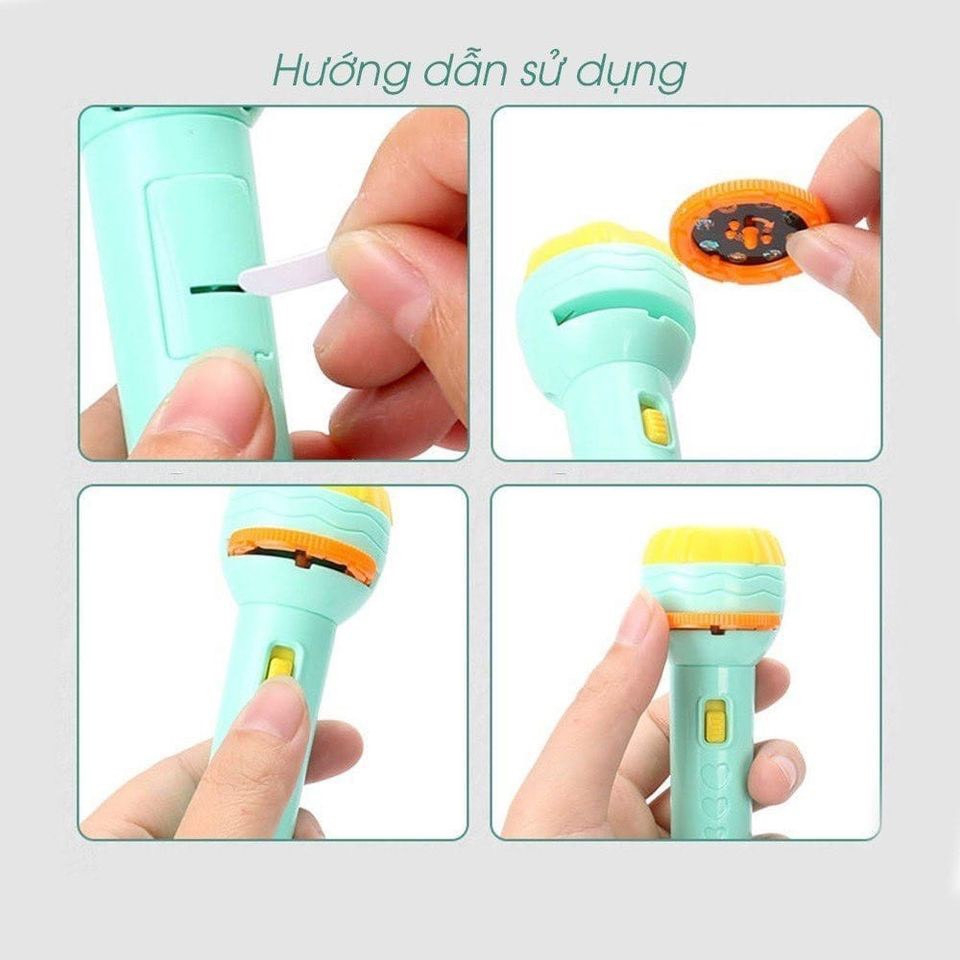ĐÈN PIN HÌNH CHIẾU- 80 HÌNH