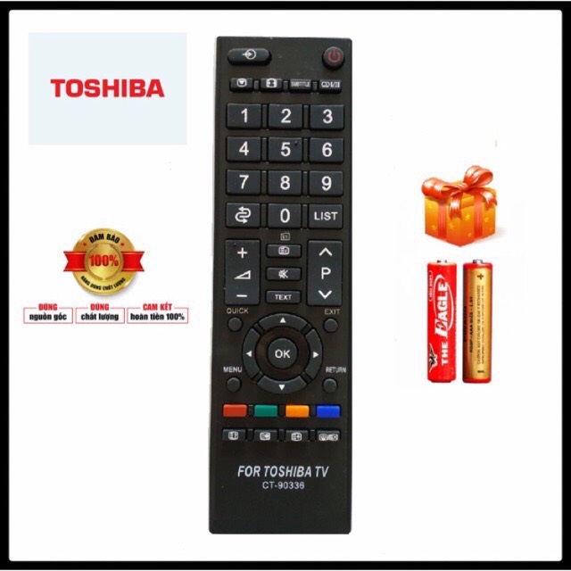 [HCM]Điều khiển ti vi cho TOSHIBA ( LED và LCD )