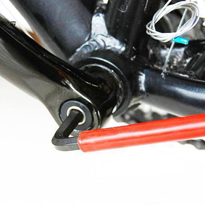 6PCS Bicycle Repair Tool Kit Crank Chain Cutter Extractor Bracket Flywheel Puller Wrench Chain Remover Accessories Aluminum, Steel