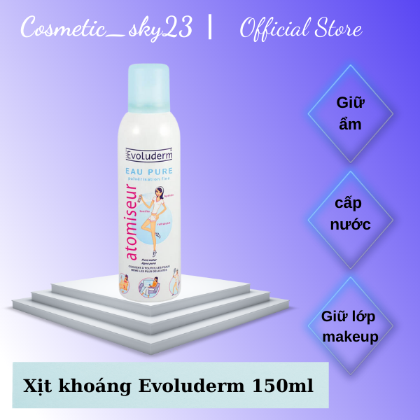 [GIÁ SỈ] Xịt Khoáng Evo 150ml