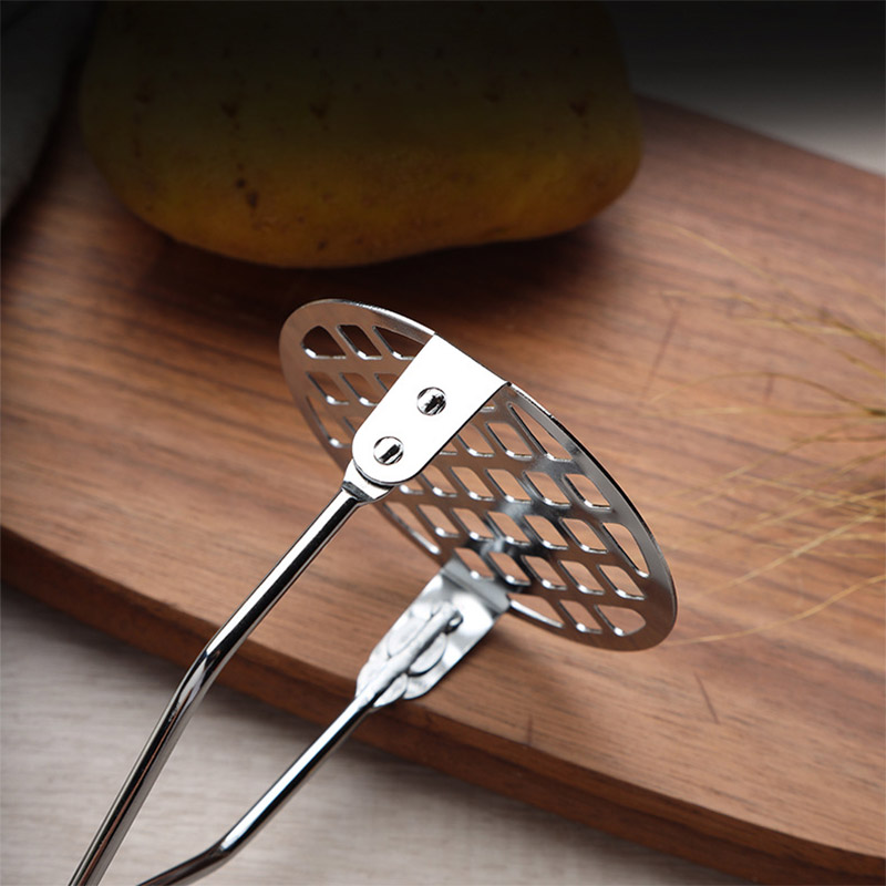 304 potato press stainless steel potato press manual tamper kitchen gadget potato press solid