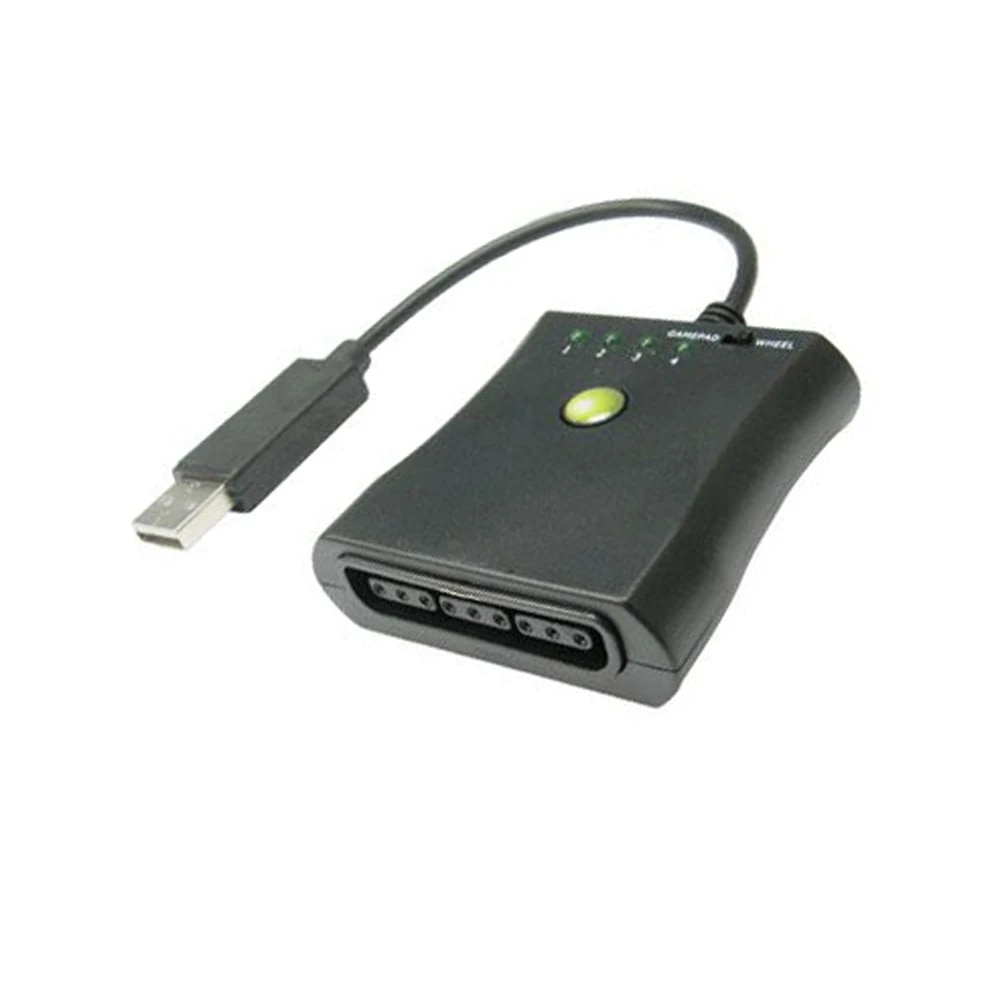 【Top-rated】 Adapter Converter For Ps2 Controller To Xbox360 Console Games Joypad Gamepad