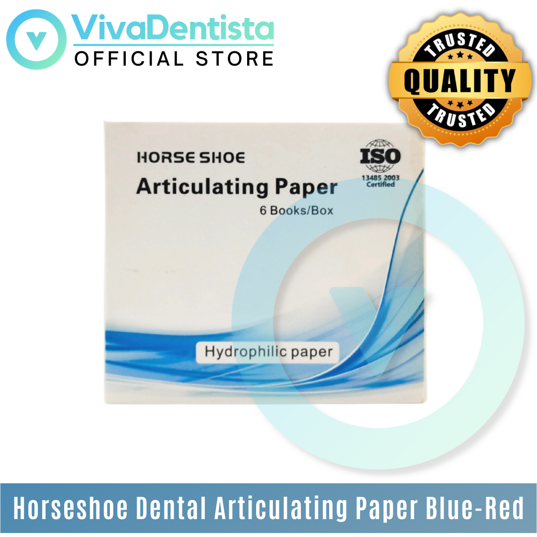 Horseshoe Dental Articulating Paper BlueRed Lazada PH