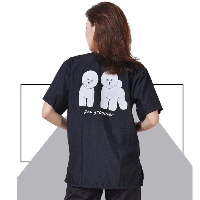 【Trending Now】 Men And Women Pet Shop Cosmetology Uniforms Waterproof ...