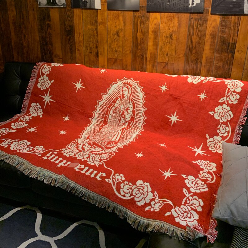 Supreme Maria Virgin Mary Blanket Sofa Bed Blanket Nap Nordic