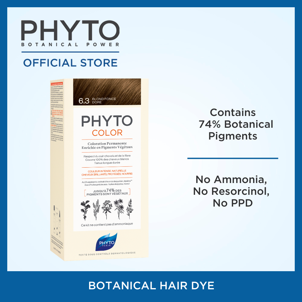 Phyto Phytocolor Ammonia-Free and Permanent Botanical Hair Color | Lazada  Singapore