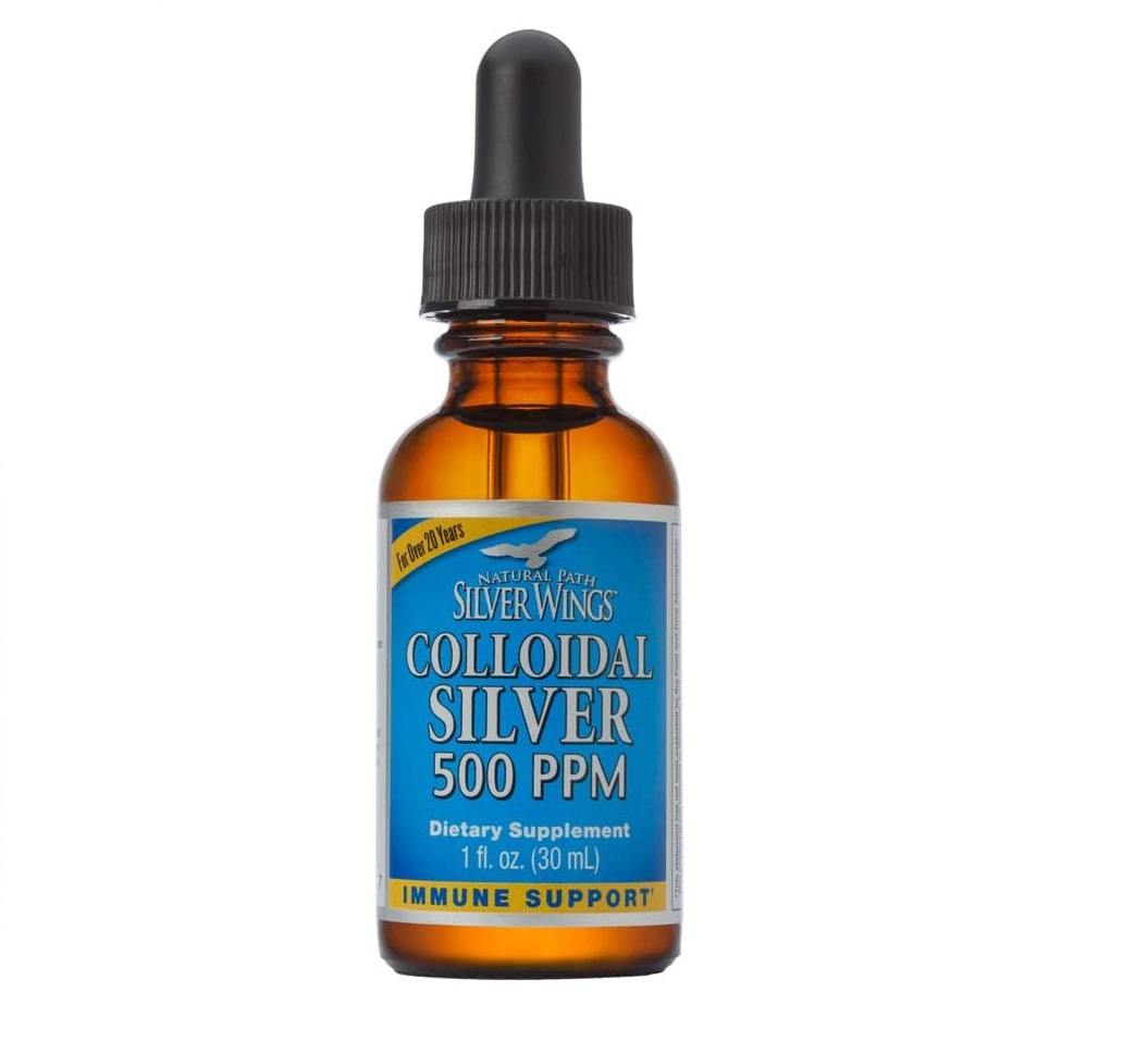 Keo Bạc Natural Path Silver Wings Silver Colloidal Silver 500PPM 30 ml