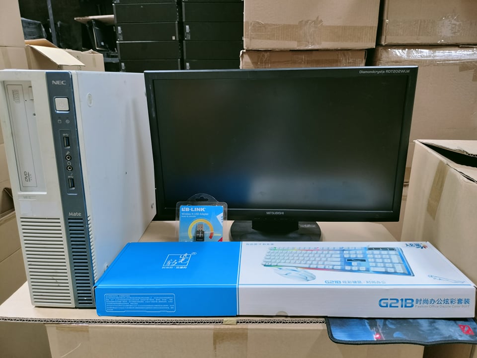 LOWEST PRICE COMPUTER SET / NEC CELERON 4TH GEN / 4GB RAM DDR3 / 500GB HDD / WINDOWS AND WIFI