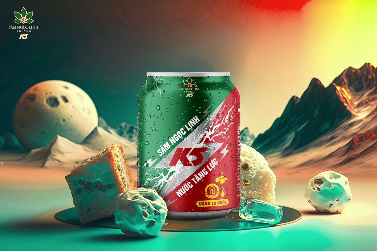 nước sâm tăng lực Ngọc Linh K5