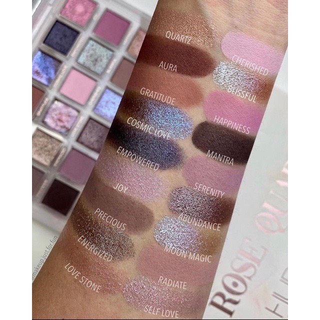 Bảng mắt Huda beauty Rose Quartz