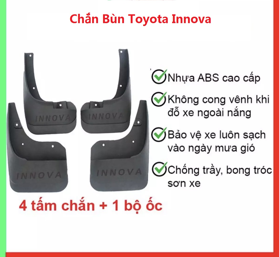 Chắn bùn xe Innova 2009-2011