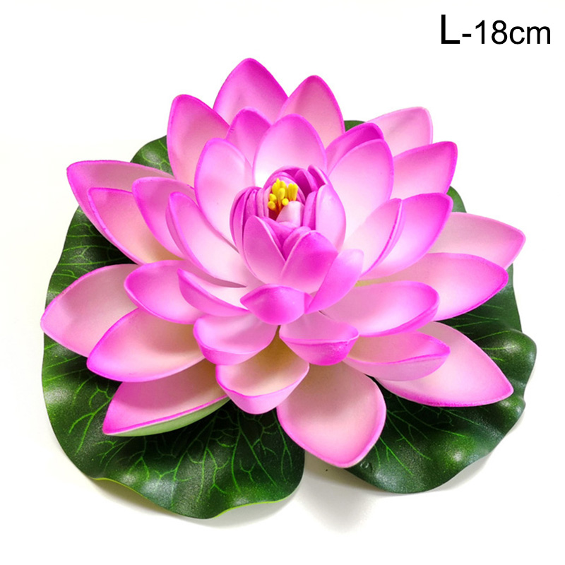%E3%80%90iLoveyouso%20Store%E3%80%9110/18cm%20Artificial%20Lotus%20Water%20Lily%20Flower%20Pond%20Tank%20Plant%20Ornament%20Home%20Wedding%20Garden%20Pond%20Decoration%20Fake%20-%20Image%202