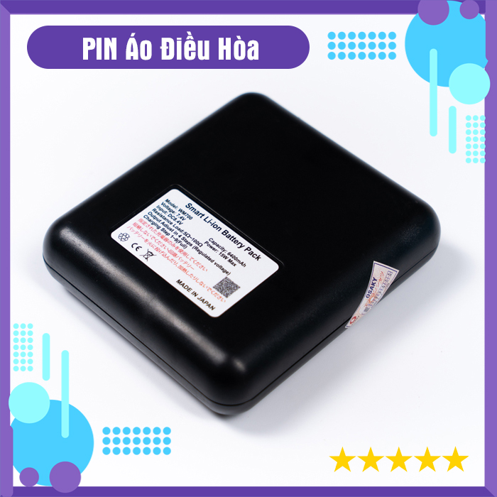 Cục PIN Gắn Áo Điều Hòa - Áo Làm Mát Osaky Nhật Bản Chính Hãng