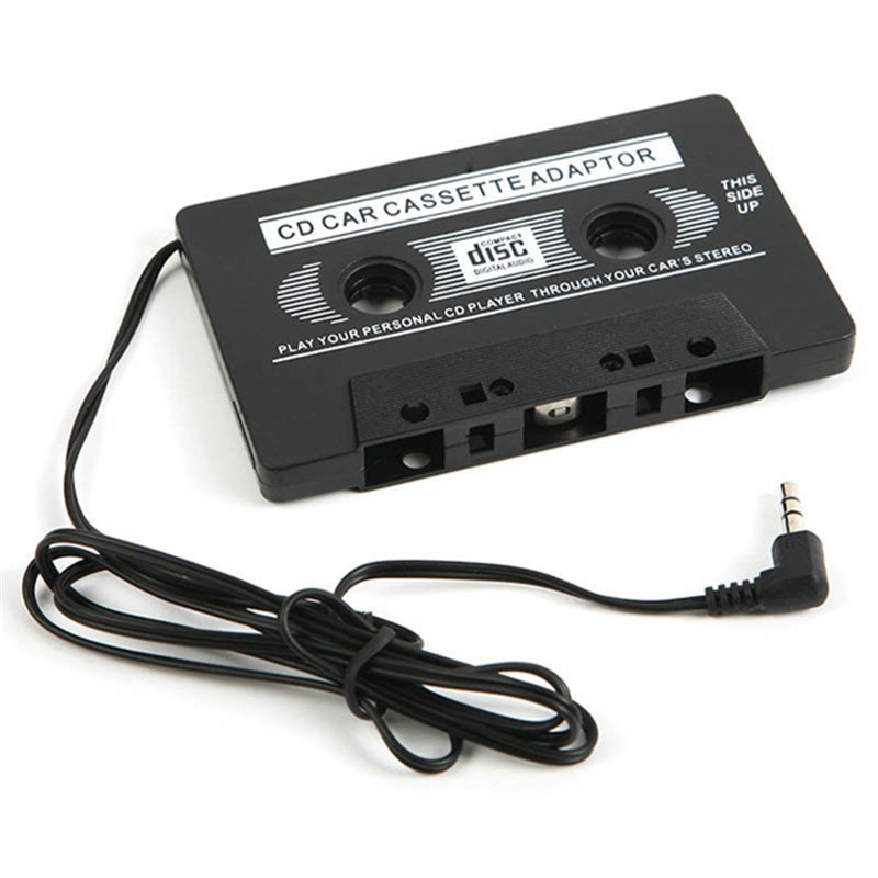 Car Cassette MP3 Player Tape Adapter 3.5mm Jack AUX Cable CD Audio Player Converter
