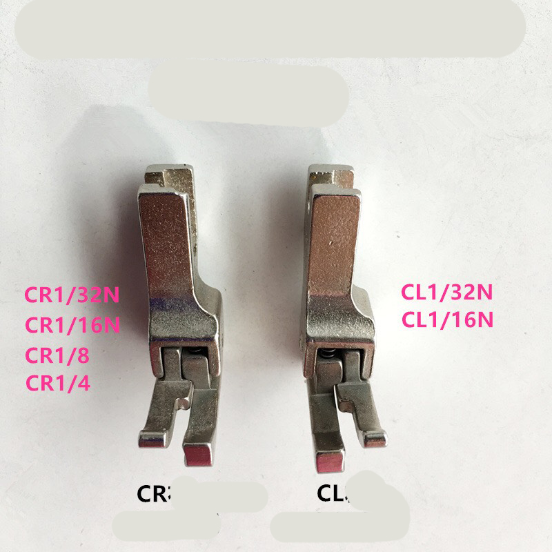Chân vịt may mí máy may 1 kim công nghiệp TRÁI CL - PHẢI CR