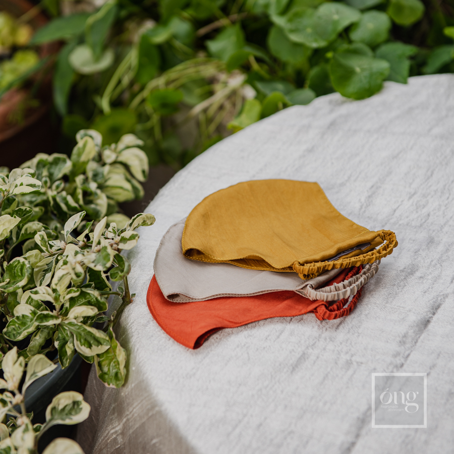 Khẩu trang lụa tơ tằm 100% Silk tự nhiên