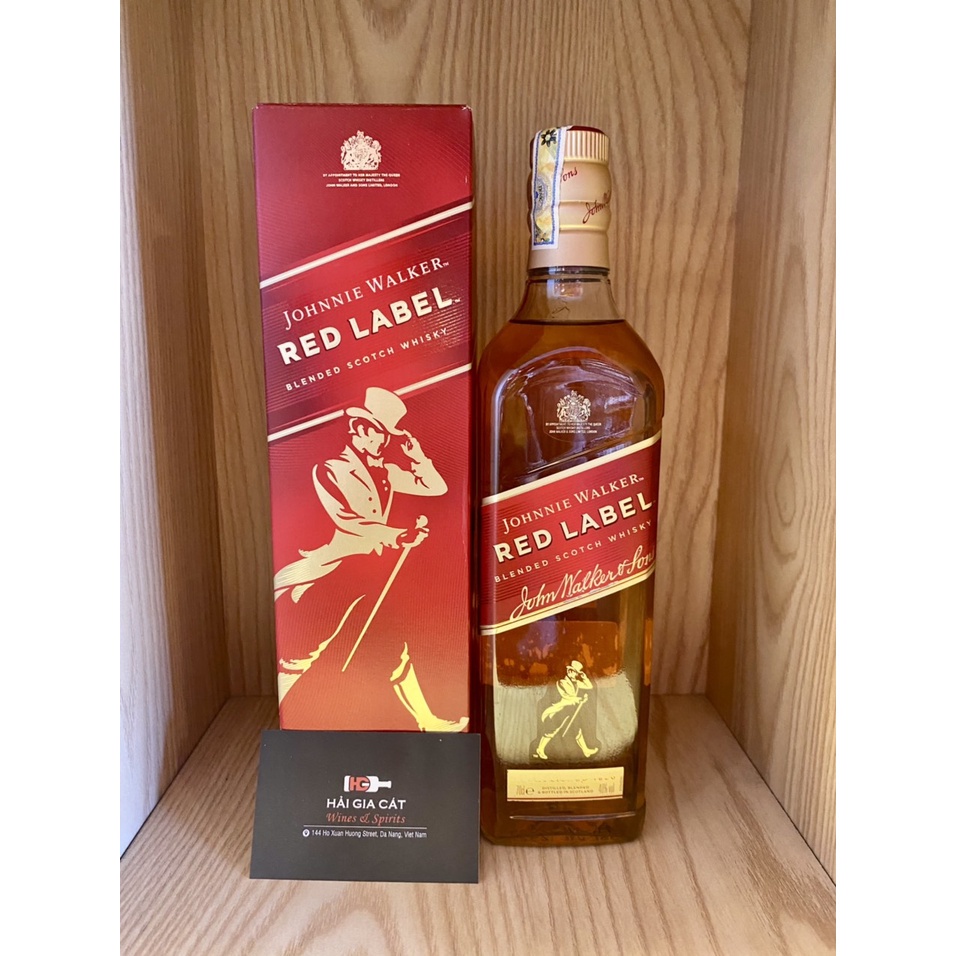 (RƯỢU)Johnnie Walker Red label, Black label (ông già chống gậy) NHẬP KHẨU SCOTLAND