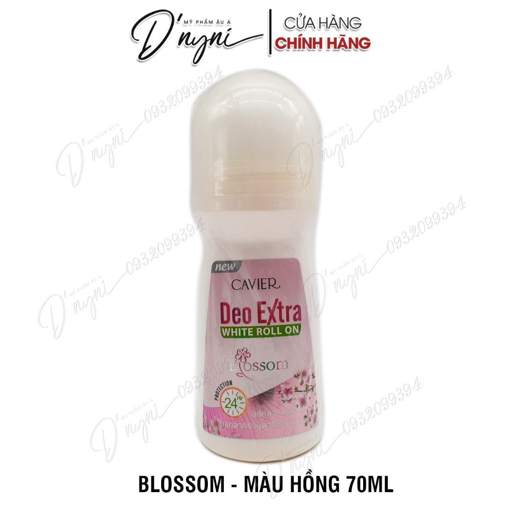 Lăn Khử Mùi Cavier Deo Extra White Roll On 70 ml Thái Lan