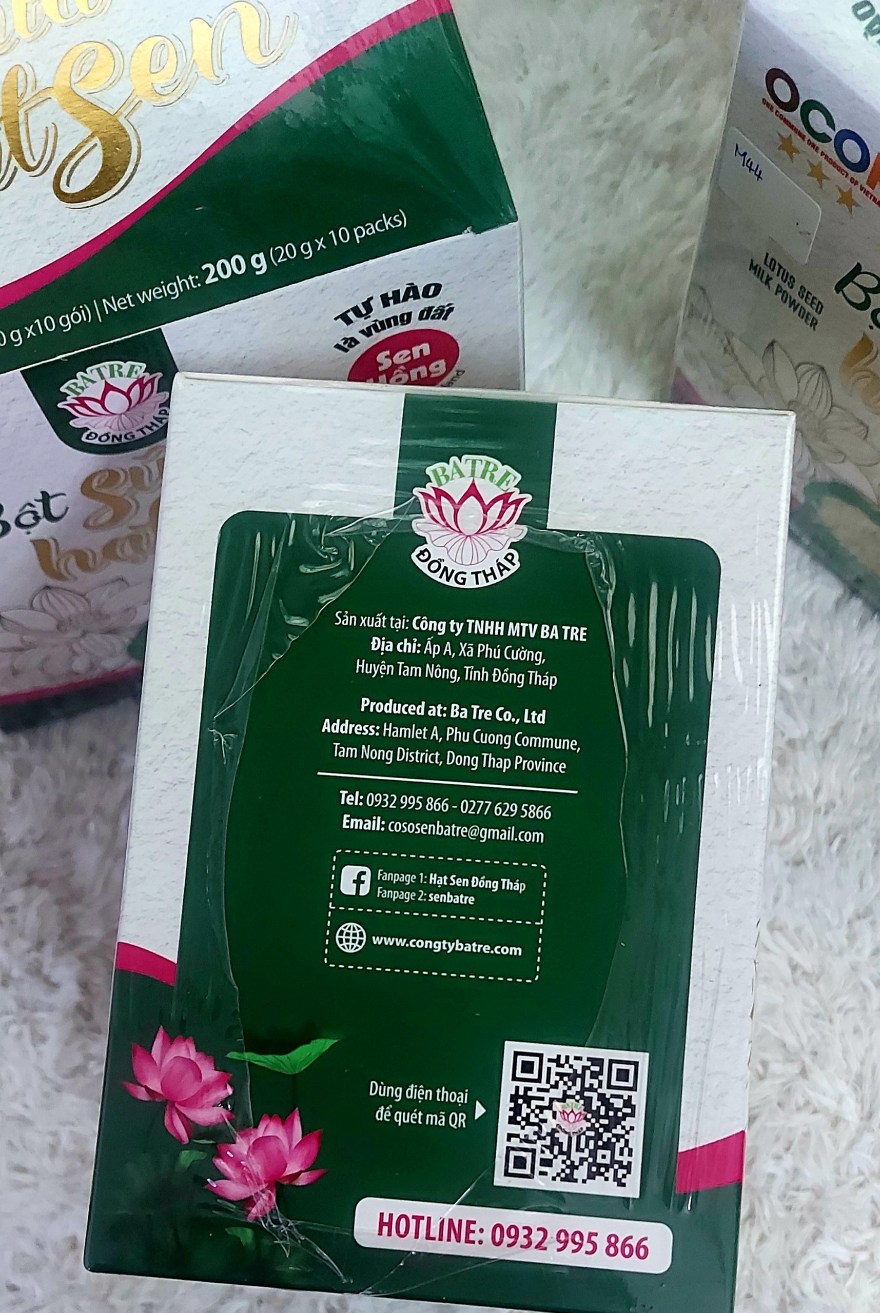 BỘT SỮA HẠT SEN