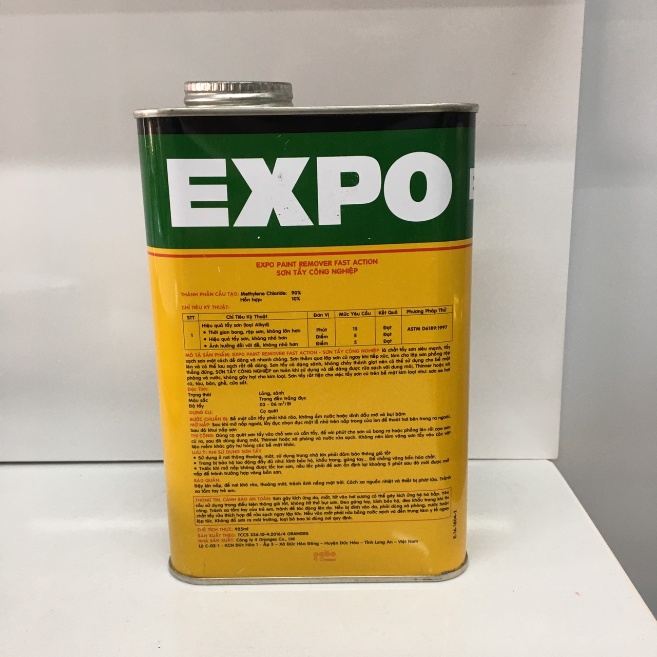 Chất tẩy sơn công nghiệp Expo 925ml