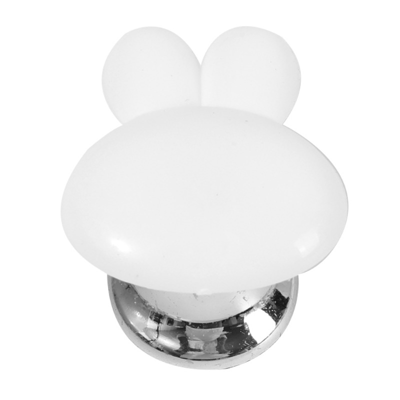 New Rabbit-Shaped Toilet Button Portable Bathroom Toilet Water Tank Button Auxiliary Button Accessories