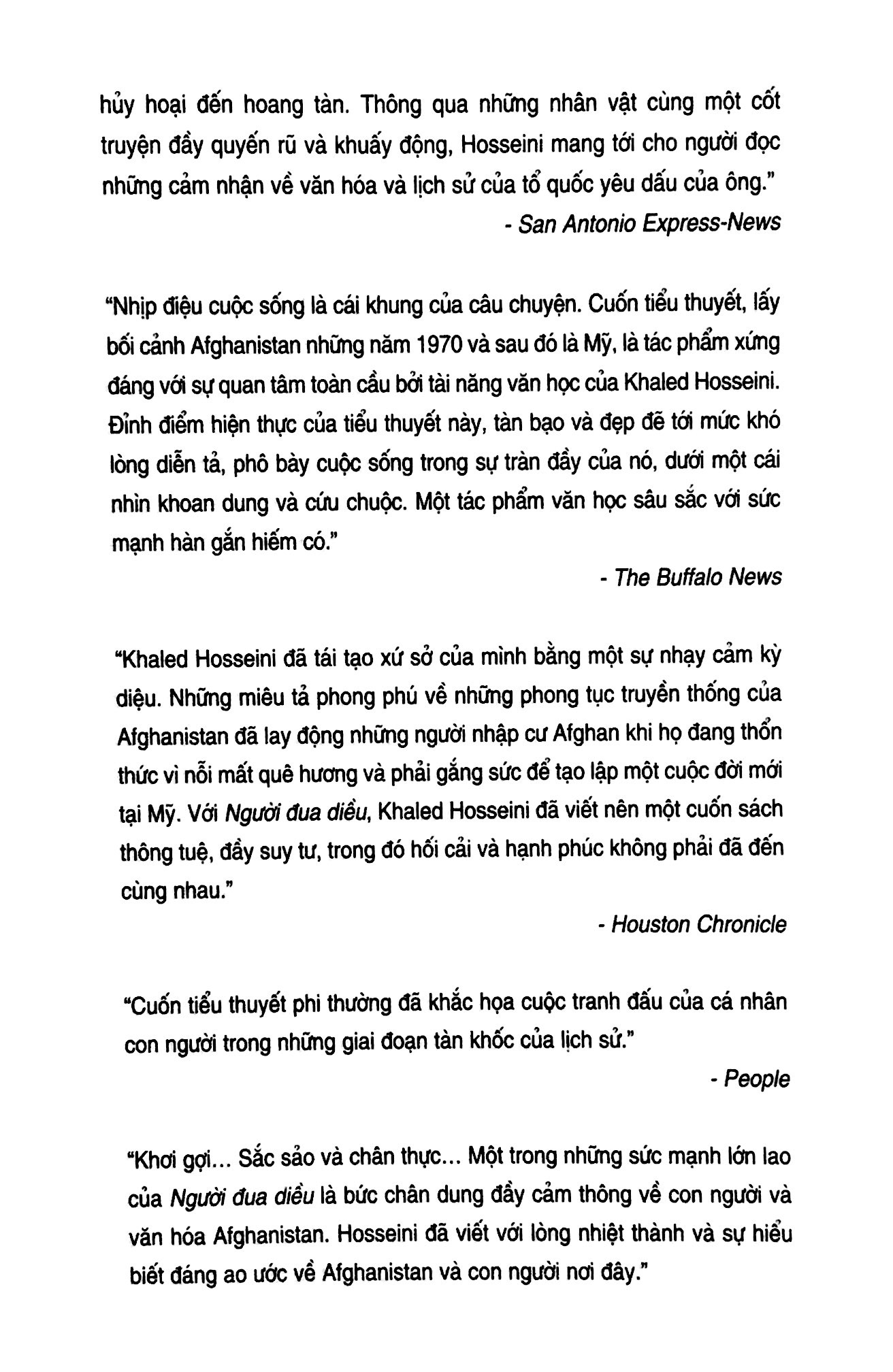Sách - Người đua diều (Khaled Hosseini) (TB 2023) - Nhã Nam