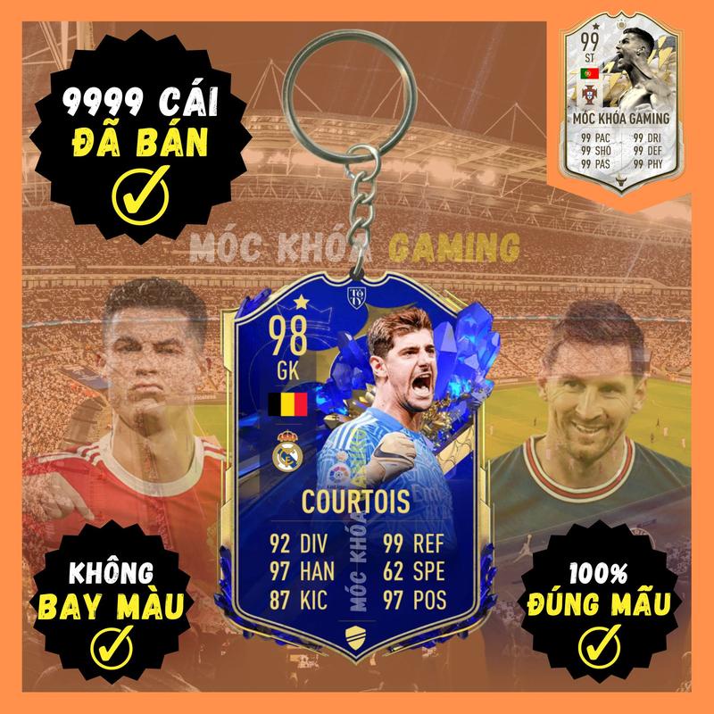 [BST] Móc Khóa các cầu thủ CLB Real Madrid