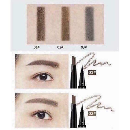 Chì Kẻ Mày 2in1 NoVo Makeup Seduce (KẺ MÀY + KẺ MẮT)